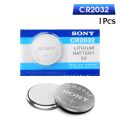 1pcs SONY CR2032 Lithium Button Batteries Coin Cell Battery 3V for Watch Remote and Electronic Appliance. 