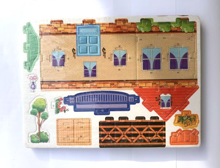 LX-850%203D%20DIY%20Puzzle%20Jigsaw%20Puzzles%20Cartoon%20House%20Toy%20Kid%20Early%20Learning%20Children's%20Educational%20Toys%20-%20Image%205