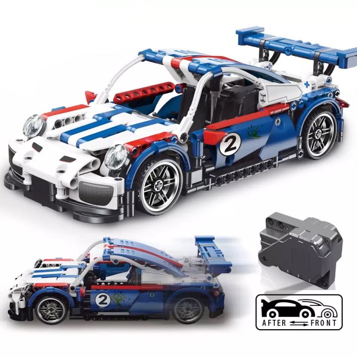 450 pcs Racing sport car leg0  Car  MOC Assemble Super Model Toy