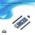 USB Mini V3 Arduino Nano 3.0 Bord With Bootloader ATMEGA328P IC CH340 USB Driver 16Mhz - Without cable. 