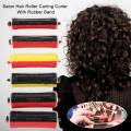 36Pcs Perm Rods Rollers Salon Hair Roller Curling Curler Rubber Band Hair Clip Hairdressing Maker Styling Tool Mixed Size Random Color. 