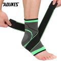 Sports Ankle Brace, Compression Ankle Support Sleeve, Elastic Nylon Breathable Adjustable Ankle Protection Strap for Running, Cycling. 