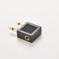 3.5mm Stereo AUX Jack 2 Male to 1 Female F Splitter Headphone Audio Adaptor 107 MJK. 