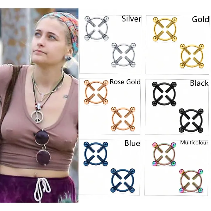 316L%20Stainless%20Steel%20Adjustable%20Nipple%20Ring%20for%20Women,%20Clip%20On,%20Various%20Colors,%20Fake%20Nipple%20Piercing%20Jewelry%20-%20Image%202
