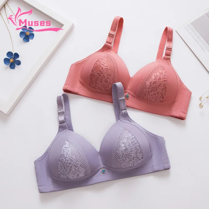 Muses%20Mall%20Women%20Bra%20Solid%20Color%20Sturdy%20Buckle%20Brassiere%20-%20Image%209