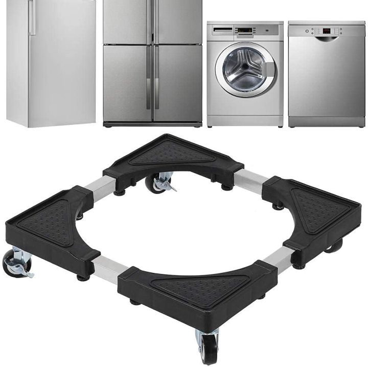 Movable Base Movable Base Size Adjustable Washing Machine Base for Dryer ...