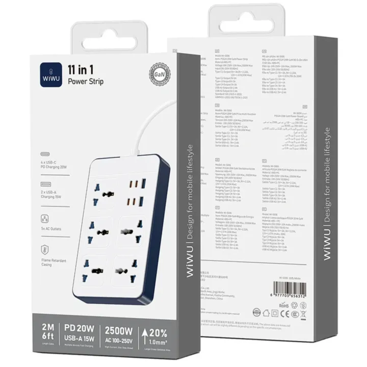 WiWU%20Wi-S006%202500W%20GaN%2011in1%20Power%20Strip%202PIN%20-%20White%20-%20Image%202