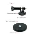 DJI Action 3 Magnetic Base Action Camera Tripod Adapter Kit Quick Release Buckle Mount for GoPro Hero 11 10 9 8 DJI Osmo Action 2. 