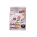 100pcs/lot Cute Bread Washi Tape Kawaii Decorative Masking Scrapbooking Sticker Japanese Stationery. 