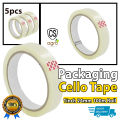 Cellotape Packaging Transparent Sellotape 1inch 24mm 5pcs 100M roll. 