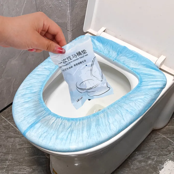 1/5Pcs%20Disposable%20Toilet%20Cushion%20Travel%20Portable%20Toilet%20Sticker%20Cushion%20Paper%20Non-Woven%20Waterproof%20Universal%20Toilet%20Cover%20-%20Image%205