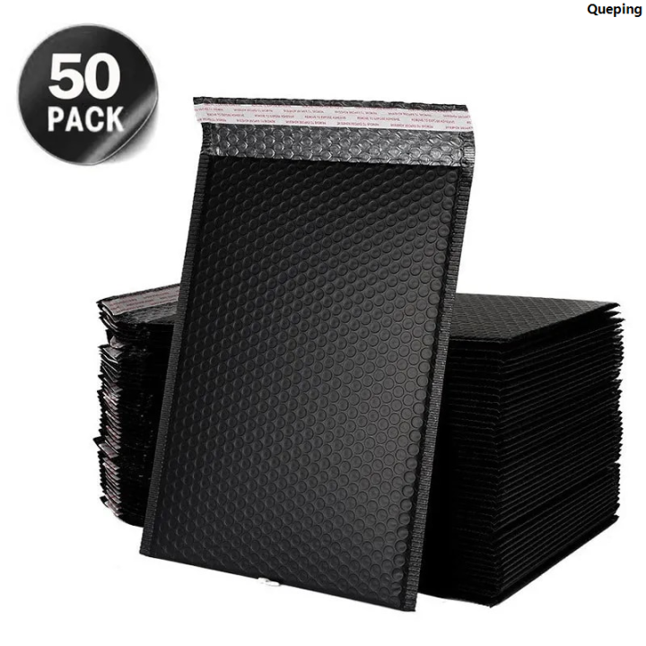 Self Padding Packaging QuepingNew style bubble wrap 50pcs Mailer Poly Bubble Padded Mailing ...