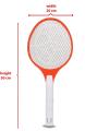 GECKO Electric Mosquito Fly Insect Killer Racket Zapper Bat. 