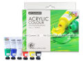 Art Rangers Acrylic Paint Colour Tube Acrylic Set 6 Color 75ml. 