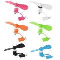 Cell Phone Fans Type C Micro USB Cooler Handheld CellPhone Cooling Small Fan J60A. 