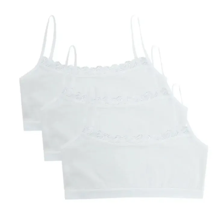 3PC/lot%20Young%20Children's%20Breast%20Care%20Training%20Bras%20Cotton%20Teenage%20Underwear%20Tops%20Summer%20Teen%20Kids%20Lace%20Vests%20-%20Image%207