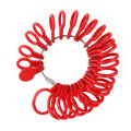 Measure Finger Sizer Ring Gauge All UK Sizes A-Z US Sizes 0-13 Plastic Stamped ANLAN. 