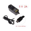 【ZIME】AC To DC 5V 2A Micro USB Power Supply Adapter US Plug Power Adapter Charger Supply Short Circuit Protection for Windows Android Tablet PC. 