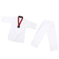 Taekwondo Outfit Cotton Taekwondo Training Uniform for Kickboxing Martial Arts Training. 