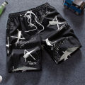 Summer Shorts Men's Slim Fit5Five-Point Pants Personalized Beach Pants Summer Leisure Fashion Pirate Shorts. 