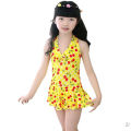 Five-Piece Primary School Student Swimsuit Children Girl Swimwear Girls Middle and Big Children Girls Kindergarten Split Swimsuit. 