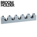 Wall Hanger Kitchen Tools Brush, Wall Mounted Mop Organizer Stick Holder - Brush Broom Hanger - Storage Rack Kitchen Clip. 