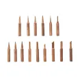 15 Lead-free Copper 900M-T Iron Solder Tip F/ 936-938 969 8586 Solde g S on. 