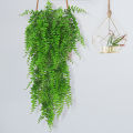 80CM Simulation Persian Grass Vines Artificial Green Plant Hanging Fern Living Room Coffee Shop Garden Office Decoration. 