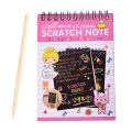 Scratchbook Scratch  Book Drawing Children Kids Painting Graffiti Color DIY. 