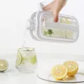 Portable Ice Making Bottle, Foldable Plastic and Silicone Ice Ball Maker for Drinking Shop for Household. 