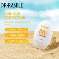 DR RASHEL Anti-aging and Moisture Sun Cream - SPF 60++ |  Water and Sweat-Resistant Sunscreen. 