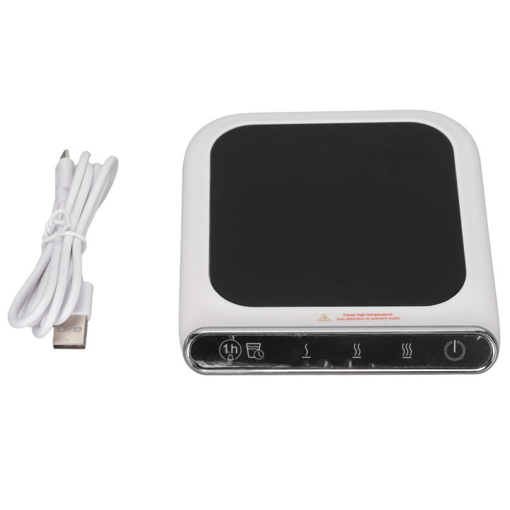 Coffee Mug Warmer 5V  2A USB Cup Warmer Portable for Office for Metal Cup