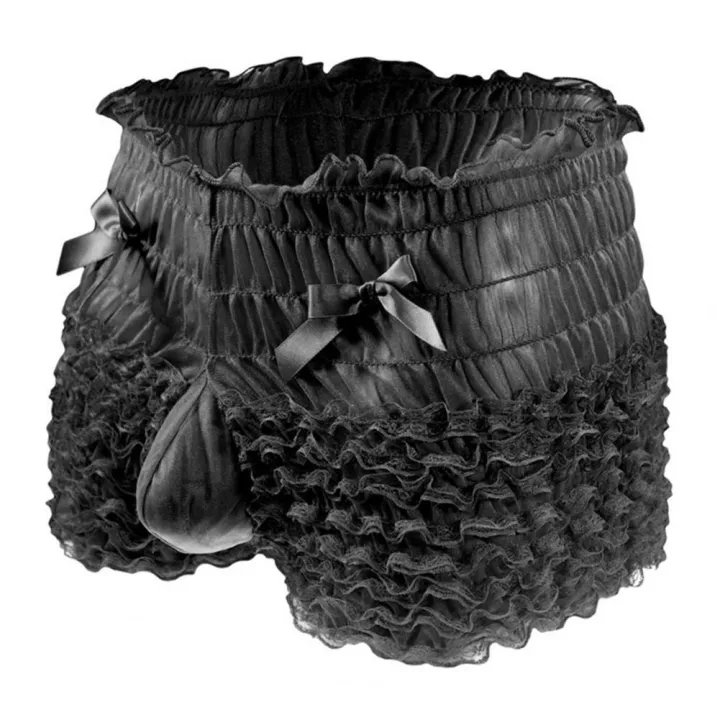 Men%20BriefsMen%20Underwear%20BriefsMen%20Briefs%20Bow%20Knot%20Cake%20Panties%20High%20Waist%20Lingerie%20Underwear%20Lace%20Girly%20Shorts%20Panties%20Solid%20Color%20Crossdress%20Panties%20-%20Image%202
