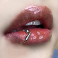 Steel Lip Ring Horseshoe Labret Ring Piercing Punk Spike Nose Ring Eyebrow Tongue Piercing Jewelry. 