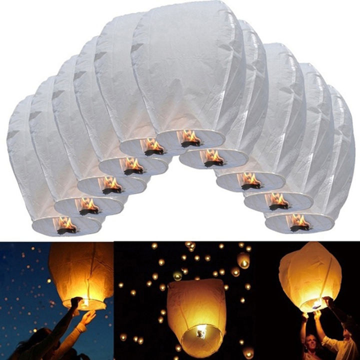 Air Kongming Lantern Flying Wishing Lamp Chinese Paper Lantern Sky ...