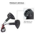SRIWEN 2Pcs Motorcycle Turn Signal 6Led Indicator Locomotive Universal Turn Signal. 