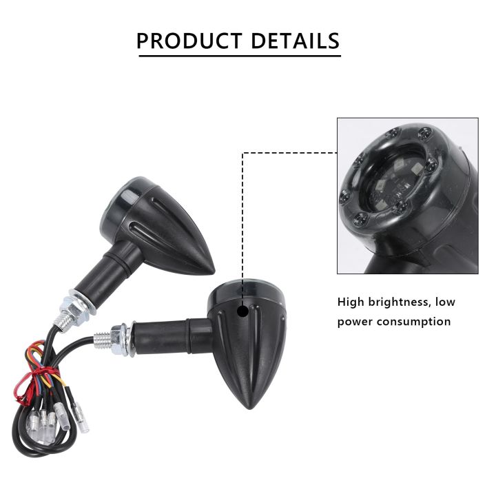 SRIWEN%202Pcs%20Motorcycle%20Turn%20Signal%206Led%20Indicator%20Locomotive%20Universal%20Turn%20Signal%20-%20Image%207