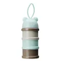 Portable Baby Food & Milk Powder Container | BPA Free 3 Separate Layers of Storage for Different Items |  With Milk Powder Funnel Dispenser. 