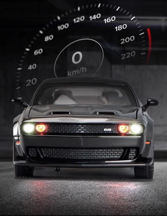 1:32%20Dodge%20Challenger%20Hellcat%20Redeye%20Alloy%20Muscle%20Car%20Model%20Sound%20and%20Light%20Children's%20Toy%20Collectibles%20Birthday%20Gift%20-%20Image%207