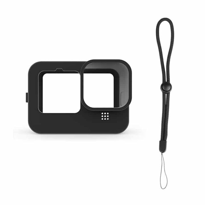 GoPro 8 Compatible Silicone Body Case with a Free Strap
