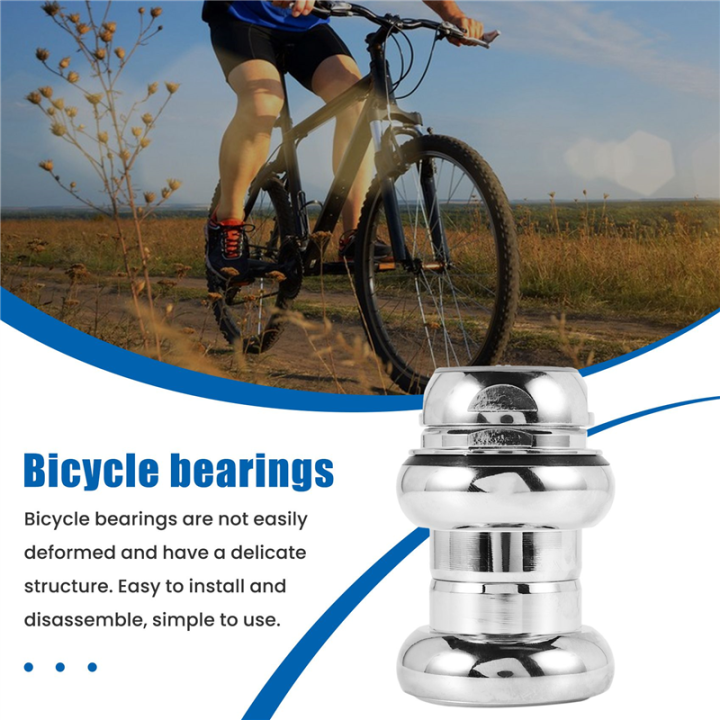 22.2mm%20Bicycle%20Headset%201%20Inch%20Fixed%20Gear%20Racing%20Bike%20Headset%20Bearing%20Fixed%20Gear%20Road%20Bike%20Aluminium%20Alloy%20Headset,Silver%20-%20Image%203