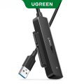 UGREEN SATA to USB 3.0 USB C Adapter Cable for 2.5" SSD and HDD Hard Drive Adapter 5Gbps Support SATA III UASP Compatible with Samsung Sea'gate San'Disk Hitachi Toshiba, PS3, PS4, Xbox, PC, Rou'ter. 