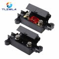 1Set Auto fuse Flat Plate Type 32V Fork Type Bolt Fuse Car Modification Stand 30A-100A Fuse Box. 