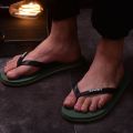 Flip Flops Men's Summer Fashion Outerwear2023New Men's Flip-Flops Personality Non-Slip Slippers Trendy Beach Sandals. 