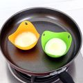Egg Poachers Silicone Egg Cooker Kitchen Tools Pancake Cookware Bakeware Steam Eggs Plate Tray Healthy Egg Pancake-As picture 4PCS. 