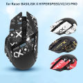 Mouse Sticker For Razer Basilisk V2/V3 Viper Ultimate Viper Mini DeathAdder V2 Viper Mouse Anti-slip Sticker. 