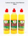Calcium Remover / Strain Remover Liquid for Use TIle, Decks & Natural Stone - 4L / 500ml. 