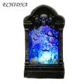 ECHIDNA Halloween Graveyard Ornaments Reusable Creepy Ghost Halloween Headstone. 