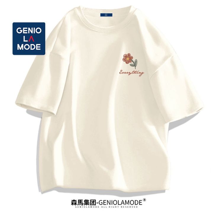 Summer%20Senma%20White%20Short%20Sleeve%20Group%20Couple%20Trendy%20Brand%20TT%20T-shirt%20Men's%20Half%20Sleeve%20Men's%20Cotton%20-%20Image%206