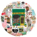 20/40pcs Book Stickers Aesthetic Vintage Reading Books Stickers for Laptop Scrapbook Journal Kids Girls Boys Stickers. 